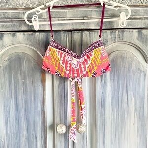 TRINA TURK Bandeau Swim Top
